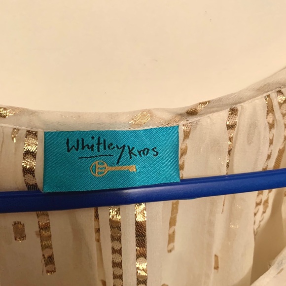 Whitley Kors Gold Cream Shirt - Picture 2 of 4